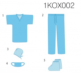 Комплект одежды хирургической